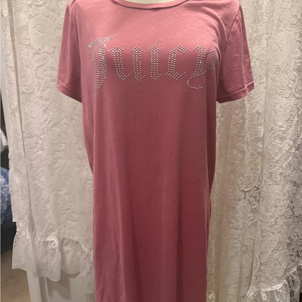 Juicy Couture Pink Rhinestone Dress
